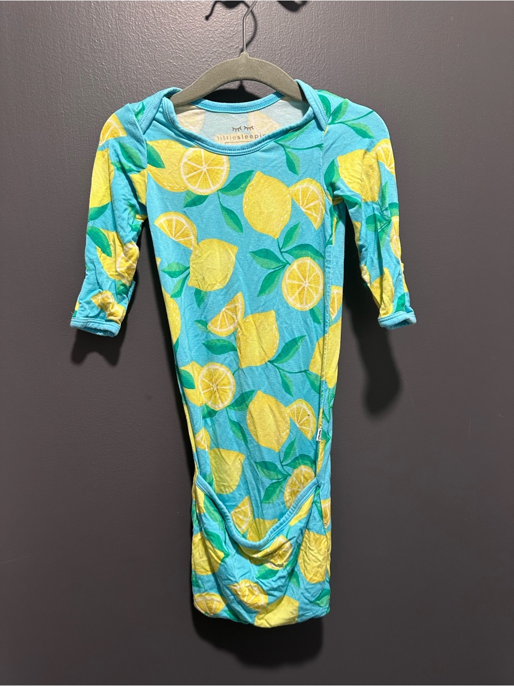 Little Sleepies night gown in sunny citrus